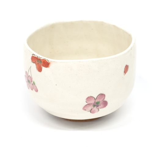 抹茶椀 さくら絵付け