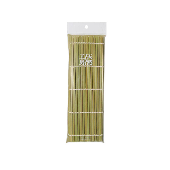 DAISO Bamboo Sushi Rolling Mat with Cover